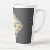 24. Opal Wedding AnniversaryHandtuch Milchtasse (Rechts)