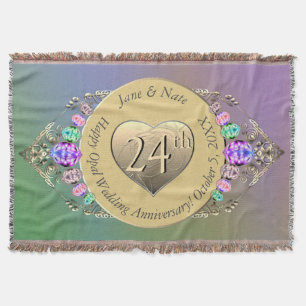 24. Opal Wedding Jubiläum Decke