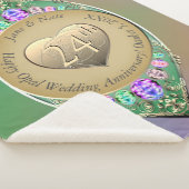 24. Opal Wedding Jubiläum Sherpadecke (3/4)