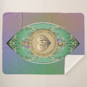 24. Opal Wedding Jubiläum Sherpadecke (Vorderseite (Horizontal))