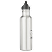 24 oz Edelstahlwasserflasche mit Ihrem Logo Edelstahlflasche (Links)