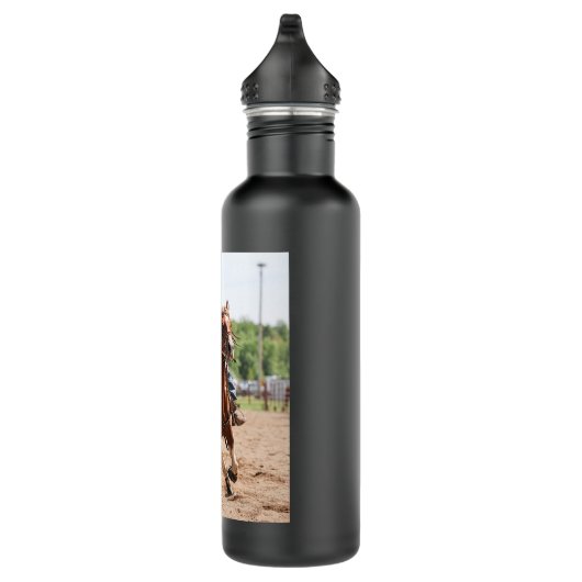 24 Oz Foto Wasserflasche Edelstahlflasche (Rechts)