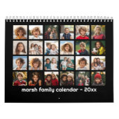 24 Photo - 2 Per Month Modern Family Kalender (Titelbild)