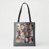 24 photo collage grey tasche (Vorderseite)