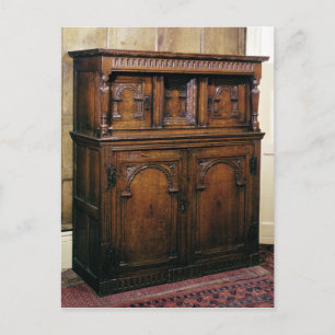 24:Schrank, Eiche, c.1600 Postkarte