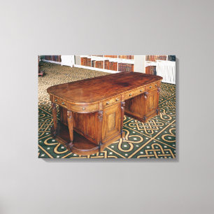 24:Schreibtisch von Thomas Chippendale Jr., 1805 Leinwanddruck