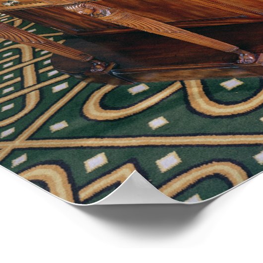 24:Schreibtisch von Thomas Chippendale Jr., 1805 Poster (Ecke)