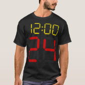 24 Sekunden Uhr T-Shirt (Vorderseite)