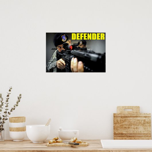 24. Sicherheitskräfte Poster (Küche)