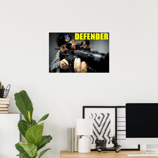 24. Sicherheitskräfte Poster (Heimbüro)