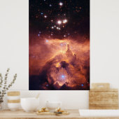 24-Sterne-Cluster Poster (Küche)