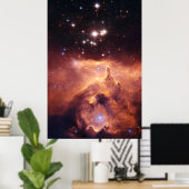24-Sterne-Cluster Poster (Heimbüro)