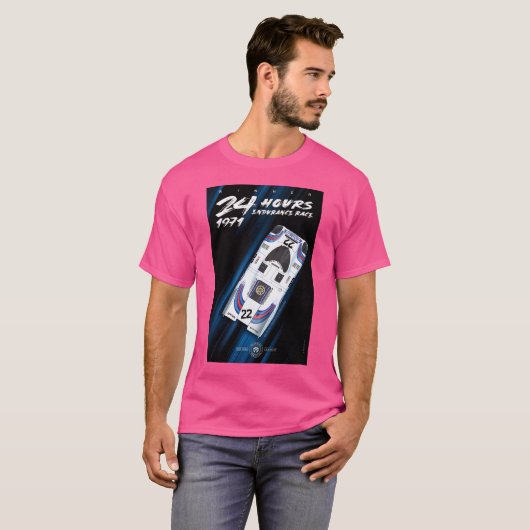 24 Stunden Ausdauerrennen 1971 Marko Van Lennep T-Shirt (Vorne ganz)