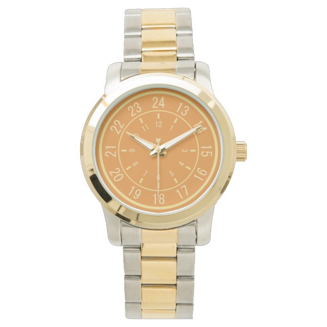 24-STUNDEN CUSTOM WATCHES ARMBANDUHR (Vorderseite)