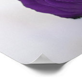 24 Tabelle Royal Lila Rose Hochzeitssitzkarte Poster (Ecke)