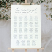 24 Tabellen Unsere Lieblings-Sitzkarte Poster