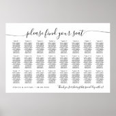 24 Tische für moderne Sitze Poster (Vorne)