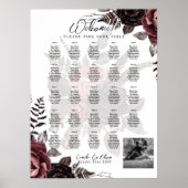 24 Tischübersicht mit Namen, Begrüßung des FOTOS Poster (Vorne)