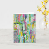 24. und Main Blank Note Card Karte (Gelbe Blume)