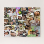 24 Vorlage für die Zusammenstellung von Fotos mit  Puzzle (Horizontal)