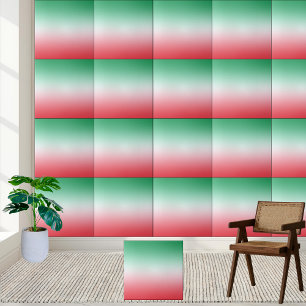 #24 Watermelon Ombre Gradient Keramik Tile Fliese