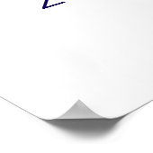 24"x16" Standardposter halbmatt Poster (Ecke)