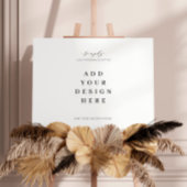 24"x18" Sitzkarte Begrüßungsdruck Poster