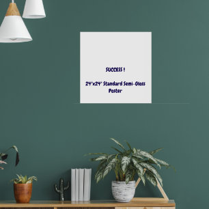 24"x24" Standard-Hochglanzposter Poster