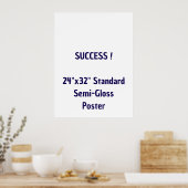 24"x32" Standard-Hochglanzposter Poster (Küche)