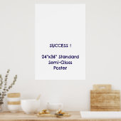 24"x36" Standardposter halbmatt Poster (Küche)
