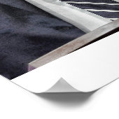 24" x 20", Donald Trump Poster (Ecke)