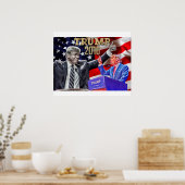 24" x 20", Donald Trump Poster (Küche)