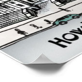 24" x 20", Poster - View aus Washington, D.C. (Ecke)