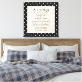 24 x 24 Das Gebet des Herrn Leinwanddruck (Insitu (Schlafzimmer))