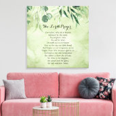 24 x 24 Das Gebet des Herrn Leinwanddruck (Insitu (Wohnzimmer))