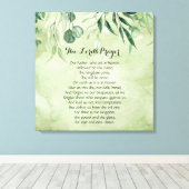 24 x 24 Das Gebet des Herrn Leinwanddruck (Insitu (Holzboden))