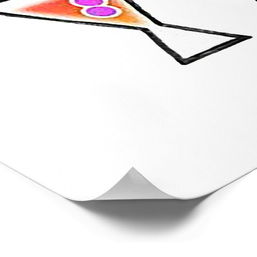 24" X 24" POSTER - In meinem Alter brauche ich GLA (Ecke)