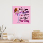 24" X 24" POSTER - ZU VIELE MARTINIS (Küche)