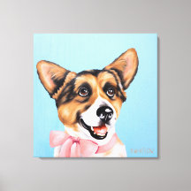 24 x 24 Punkin der Corgi