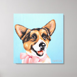 24 x 24 Punkin der Corgi Leinwanddruck