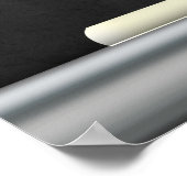 24" x 24", ZURÜCK ZUM SCHULposter/(Matte) BUCHWORM Poster (Ecke)