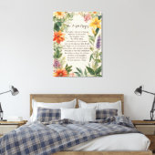 24 x 32 Die Leinwand des Herrn zum Gebet drucken (Insitu (Schlafzimmer))