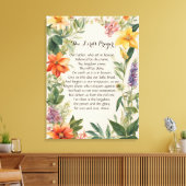 24 x 32 Die Leinwand des Herrn zum Gebet drucken (Insitu (Wohnzimmer))