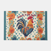 24" x 36" benutzerdefinierbare Begrüßungstüren-Lis Fußmatte (Vorderseite)