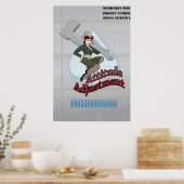 24" x 36" Höhenanpassung Nose Art Poster (Küche)