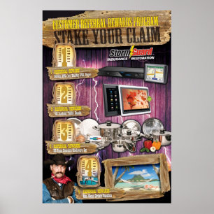 24 x 36 Prämien für die Antragsbearbeitung Poster