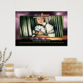 24 x 36" Sturmwächter "Commitment" Poster (Küche)