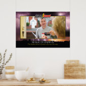 24 x 36" Sturmwächter "Make it Happen" Poster (Küche)