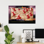 24 x 36" Sturmwächter "Vision" Motivierend Poster (Heimbüro)