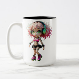 24A Dollz von: Svace - Serie 01 Zweifarbige Tasse